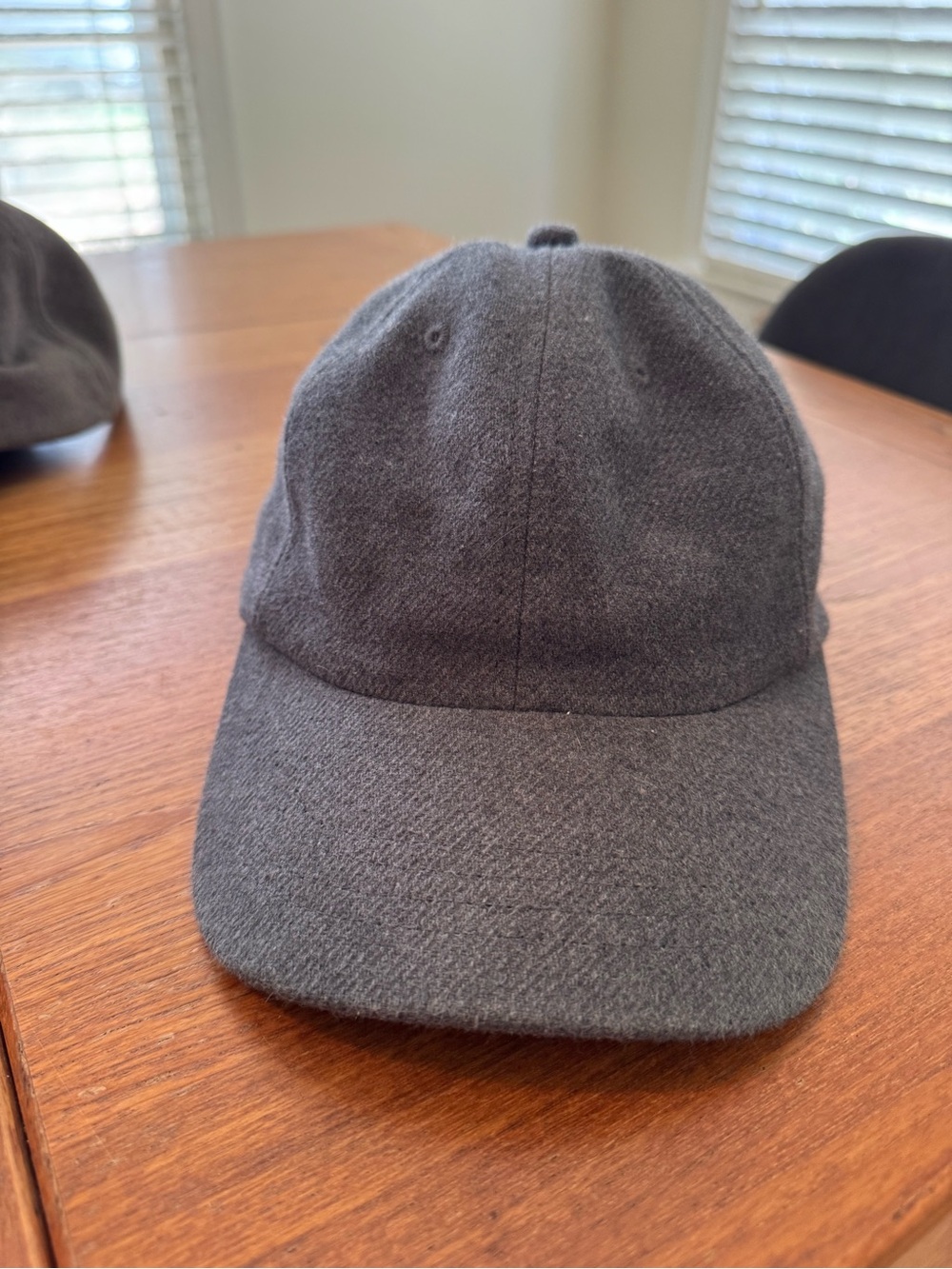 Anian Grey 6 panel hat